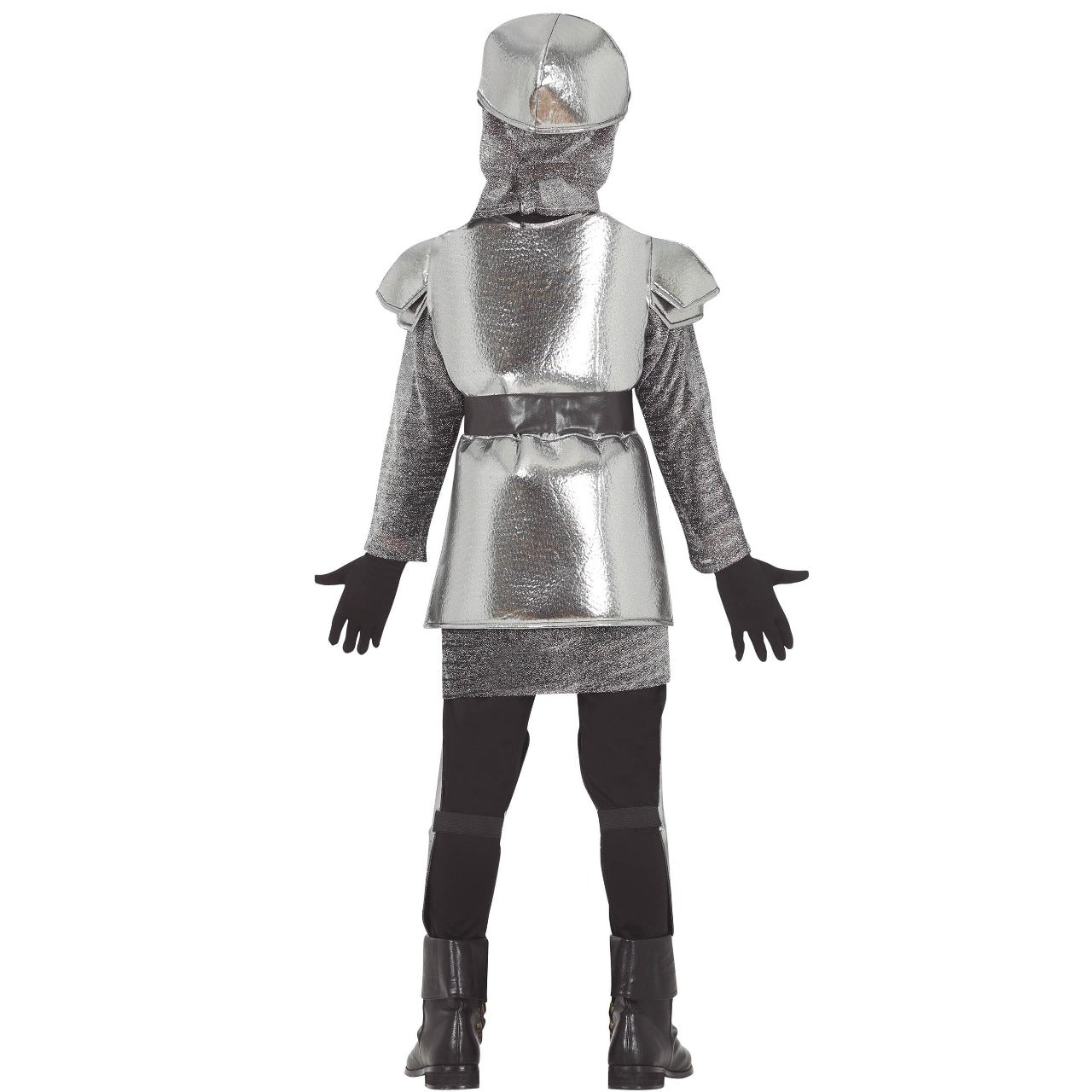Disfraz de Caballero Medieval Plata para niño