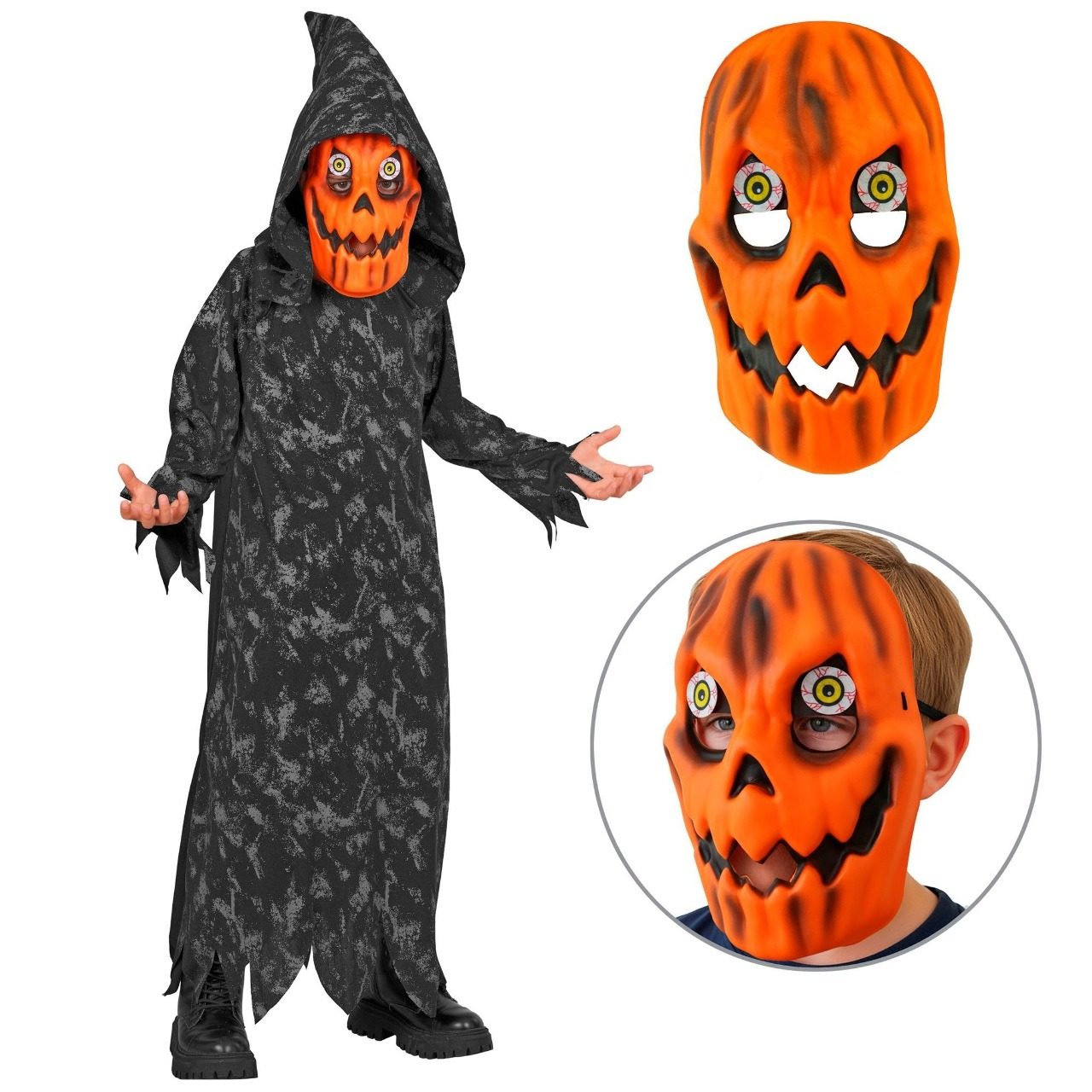 Disfraz de Calabaza Maligna infantil
