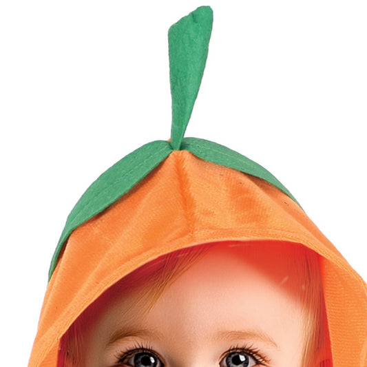 Disfraz de Calabaza Poncho para bebé