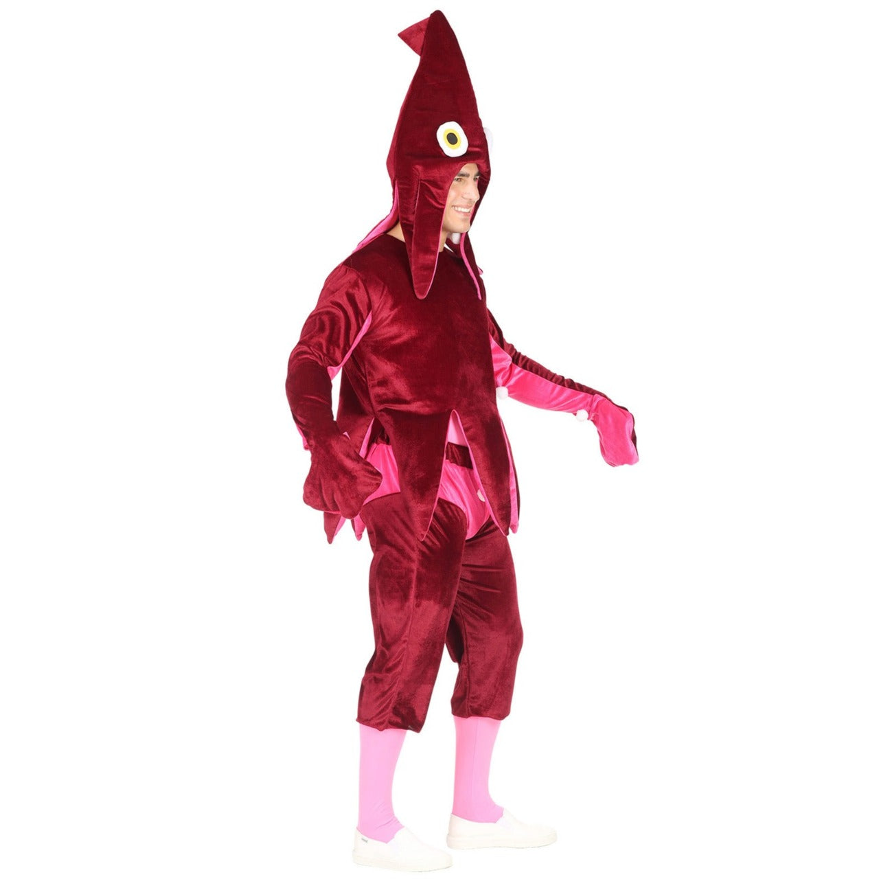 Disfraz de Calamar Morado para adulto