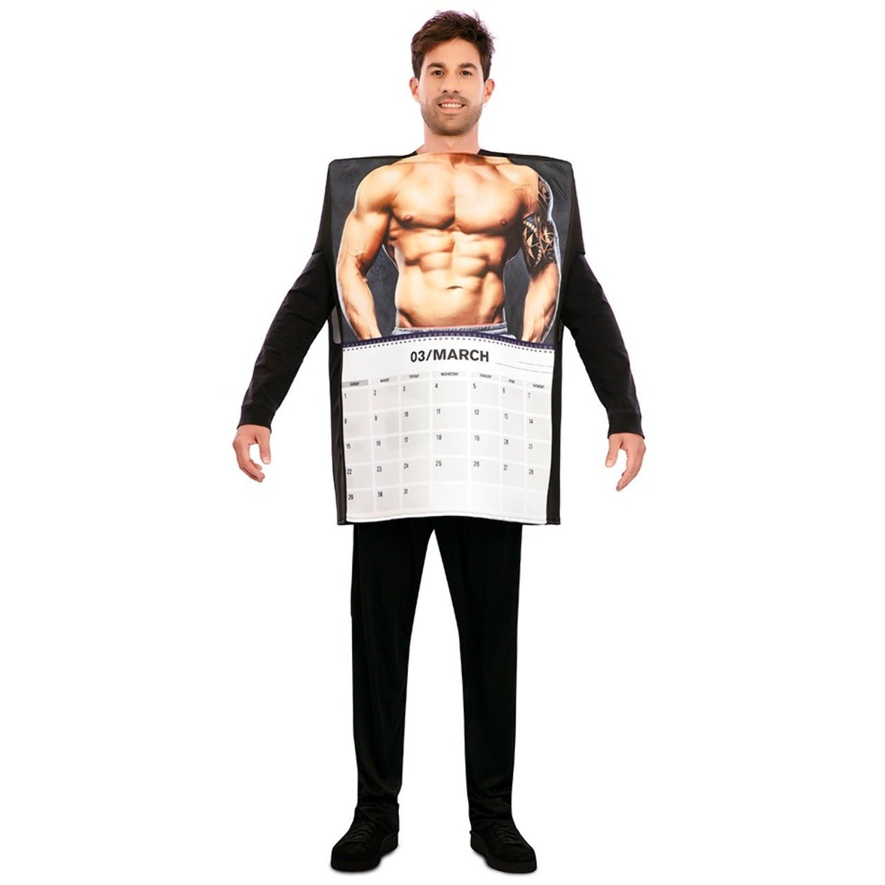 Disfraz de Calendario Sexy hombre para adulto