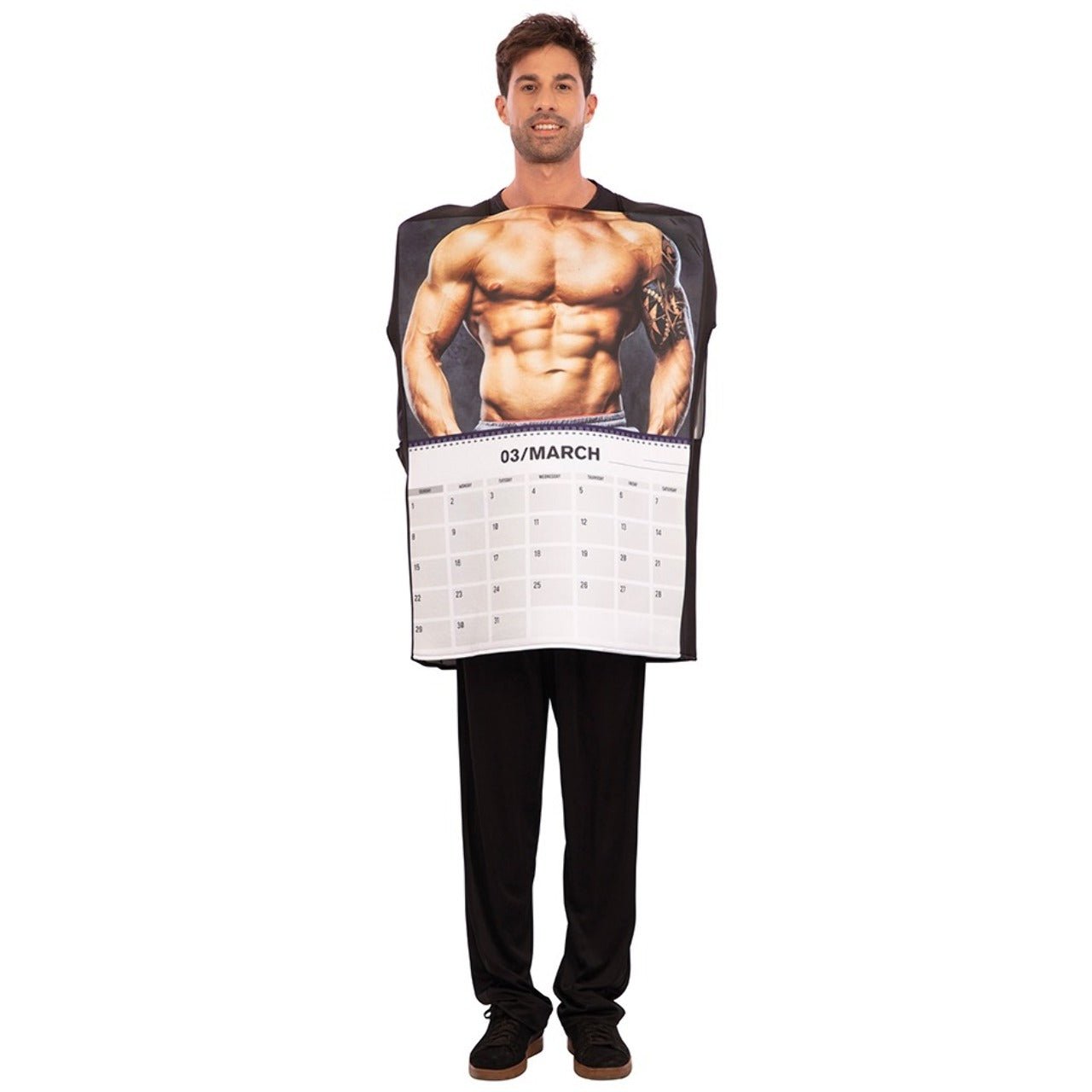 Disfraz de Calendario Sexy hombre para adulto