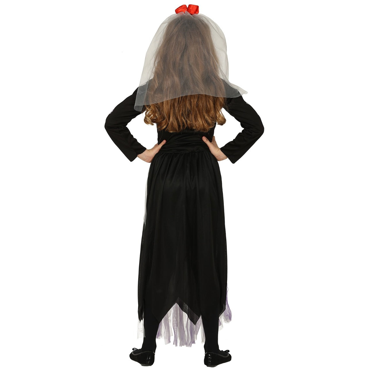 Disfraz de Catrina Siniestra para niña