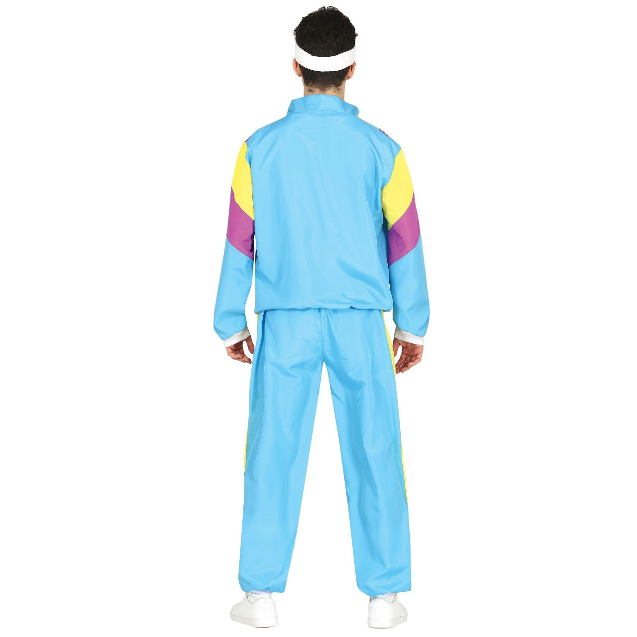 Disfraz de Chándal de Años 80 Azul para niño