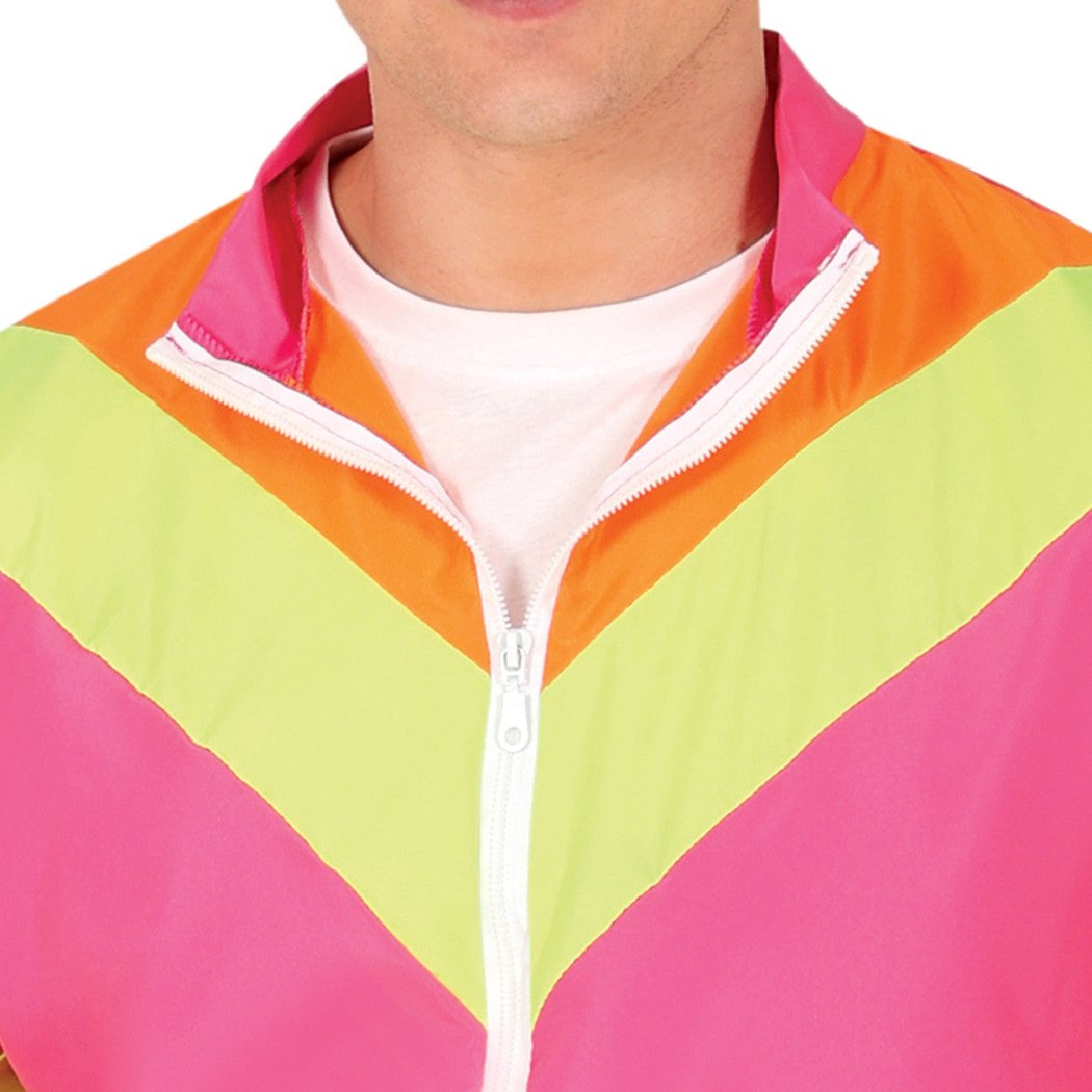 Disfraz de Chándal de Años 80 Rosa para adulto