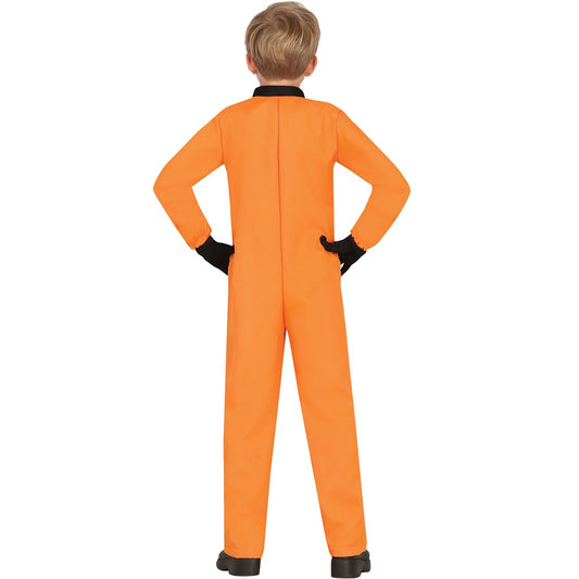 Disfraz de Astronauta Naranja infantil