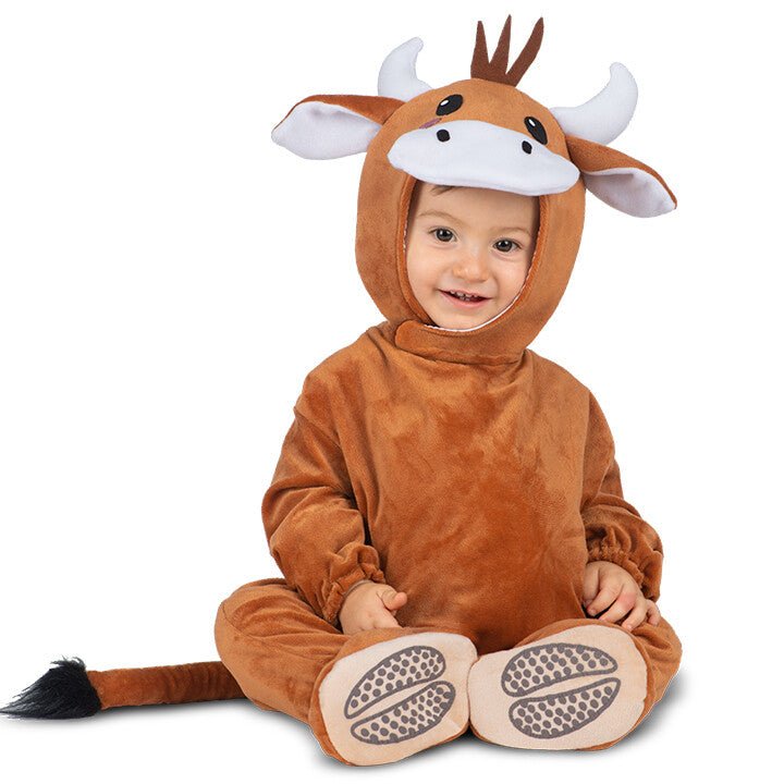 Disfraz de Buey Marrón para bebé