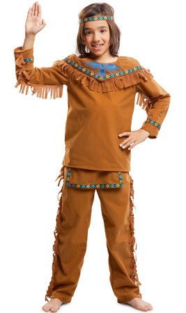 Disfraces en grupo de Indios Mojave