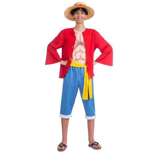 Disfraz de Luffy de One Piece™ para adulto