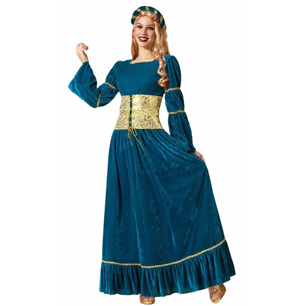 Disfraz de Princesa Medieval Mérida para mujer | Don Disfraz