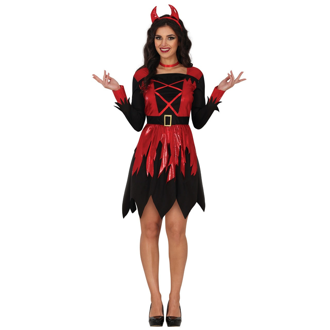 Disfraz de Diablesa Guerrera para mujer