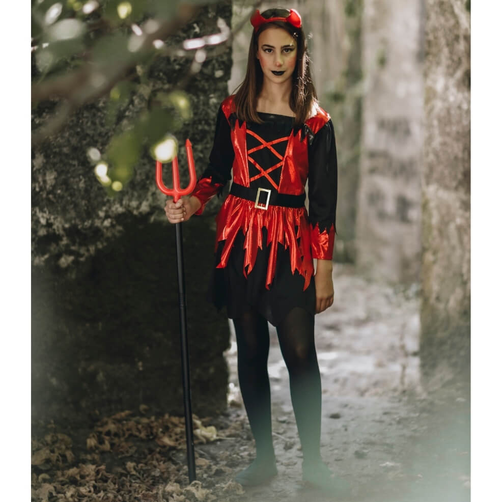 Disfraz de Diablesa Guerrera para niña