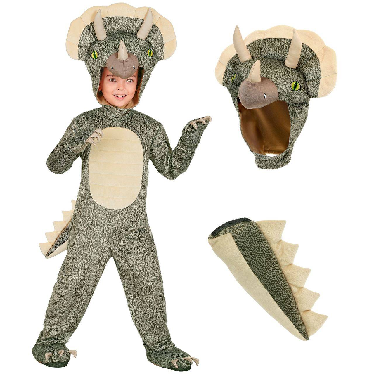 Disfraz de Dino Triceratops infantil