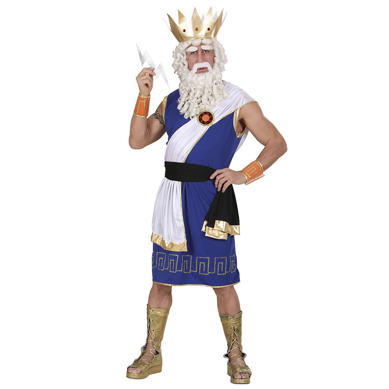 Disfraz de Dios Griego Zeus para adulto