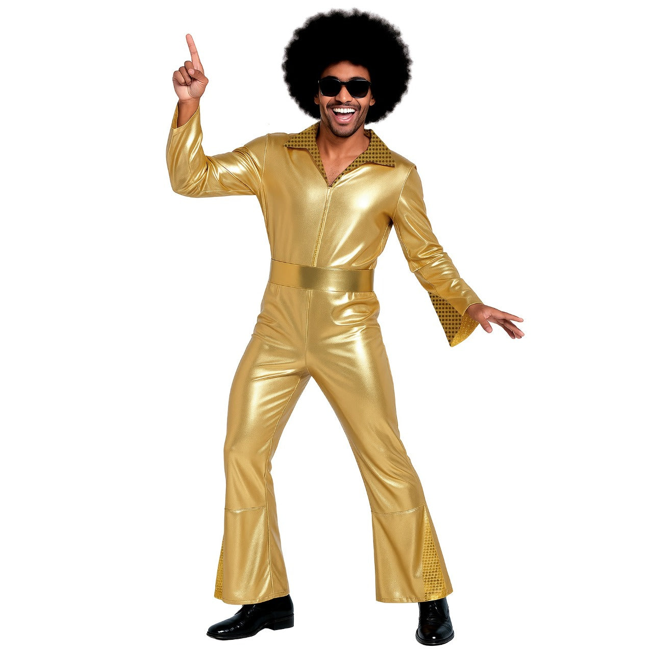 Disfraz de Disco Gold para hombre