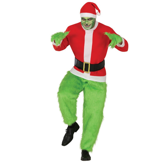 Disfraz de Duende Grinch Deluxe para adulto