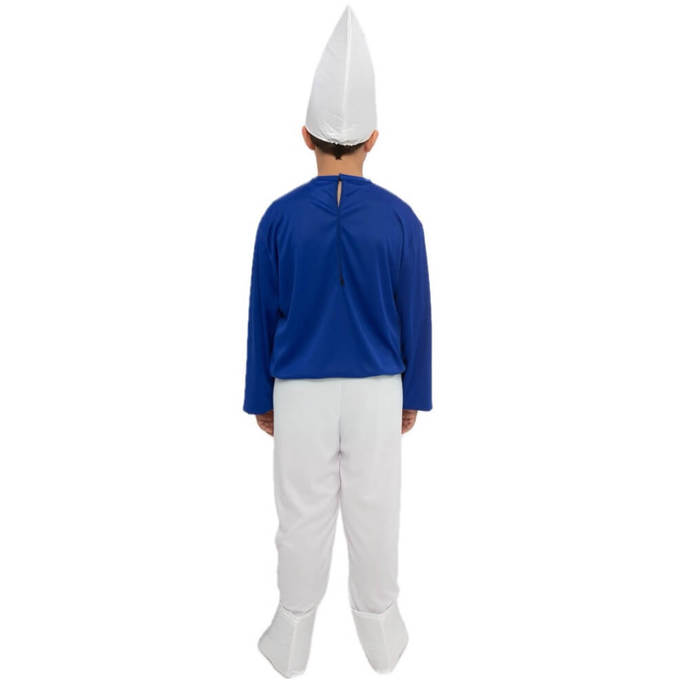 Disfraz de Duende Azul Patucos infantil