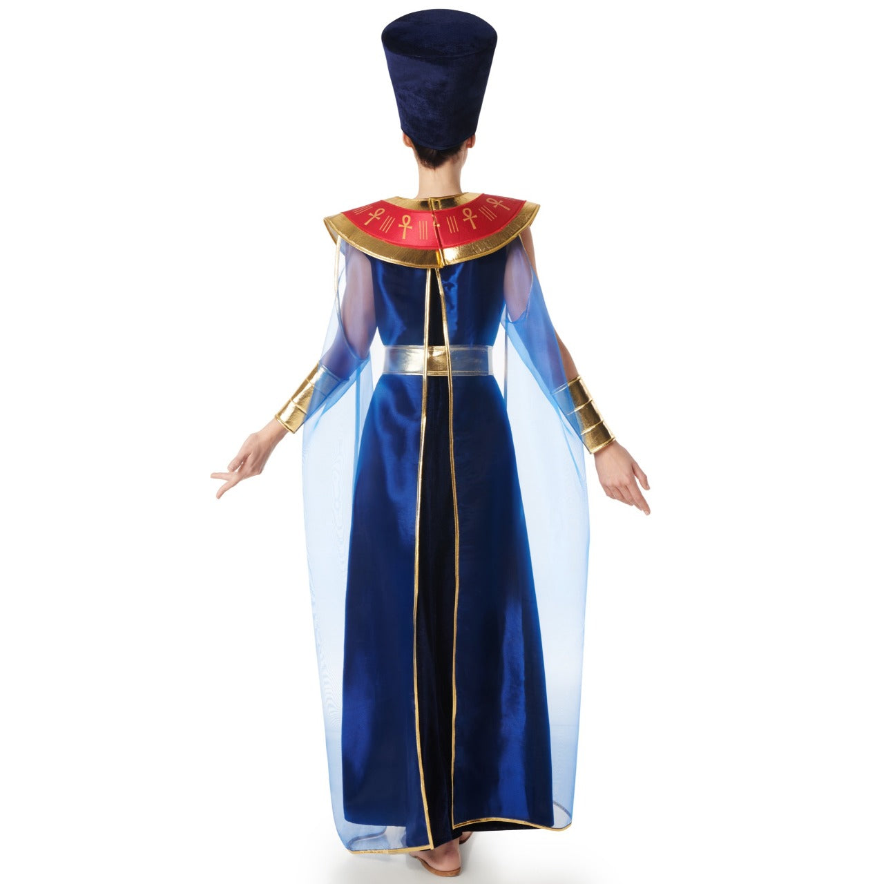 Disfraz de Egipcia Faraona Azul para mujer