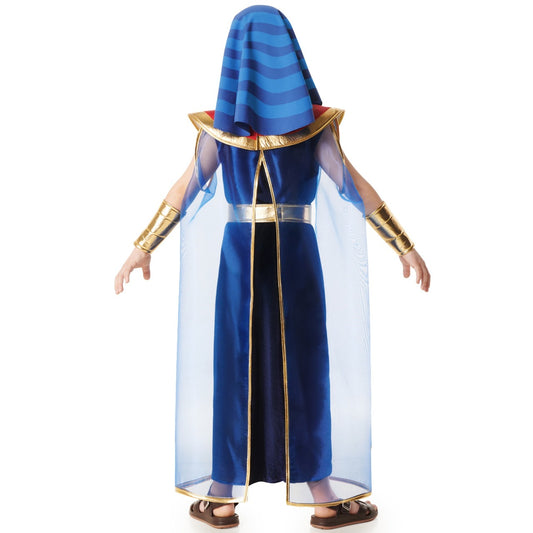 Disfraz de Egipcio Faraón Azul para niño