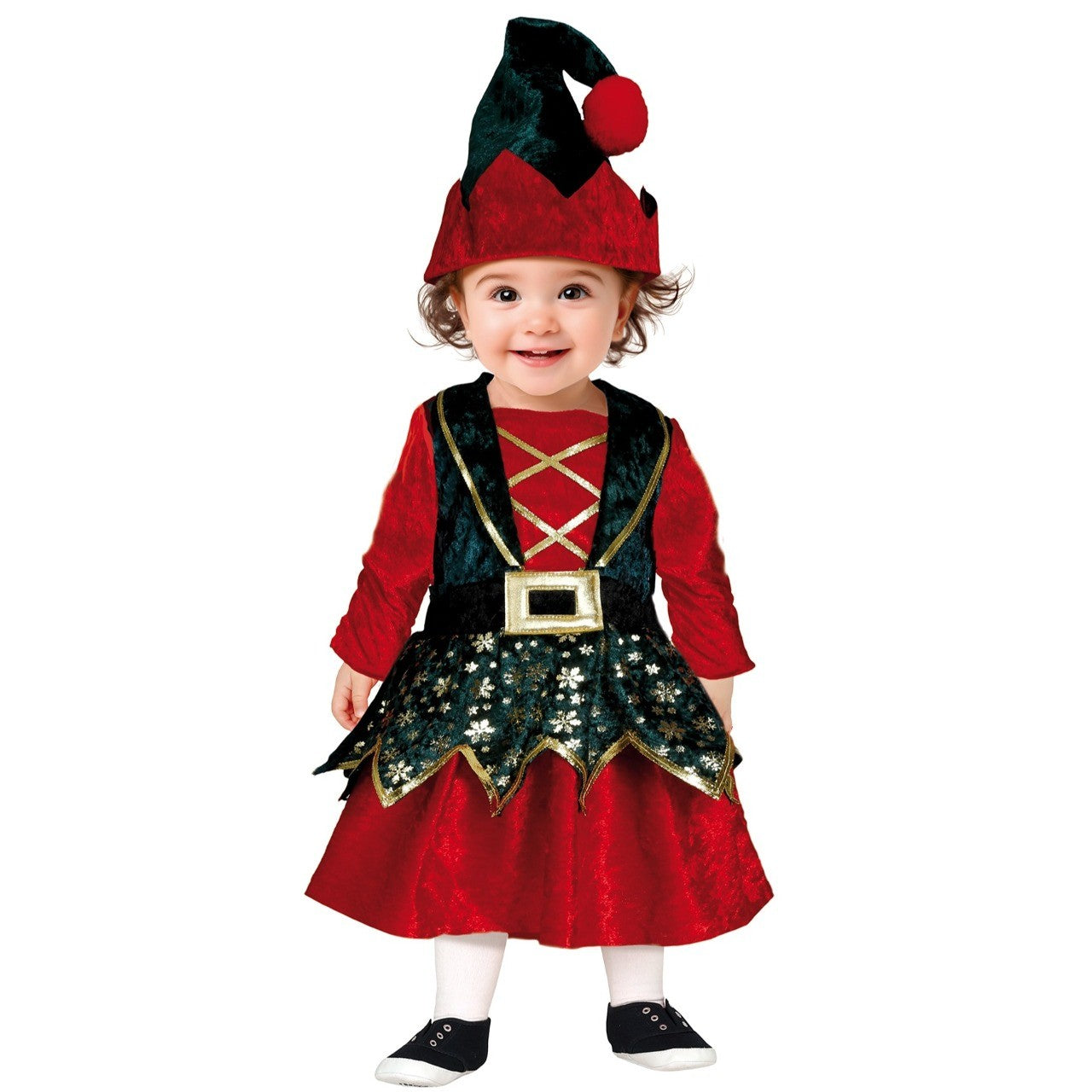 Disfraz de Elfa Copos para bebé