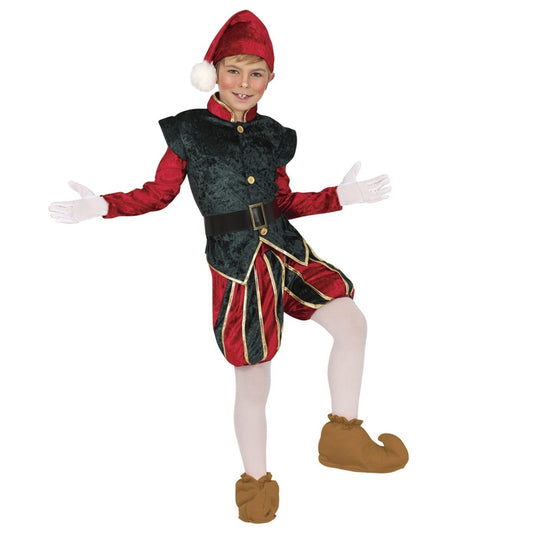 Disfraz de Elfo Paje infantil