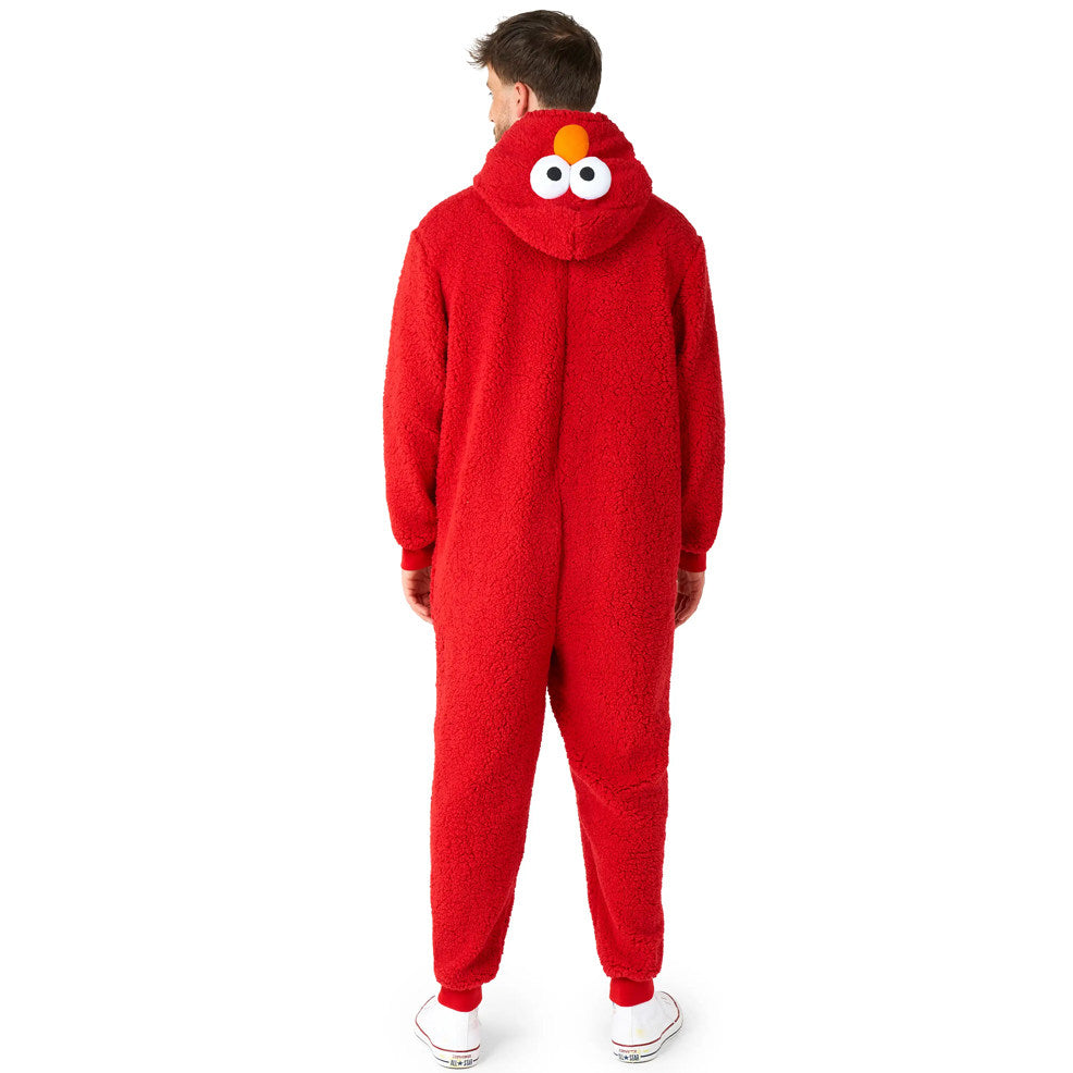 Disfraz de Elmo de Barrio Sésamo™ para adulto