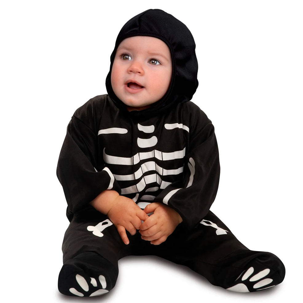 Disfraz de Esqueleto Huesos para bebé