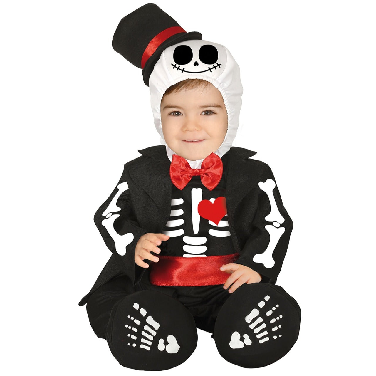 Disfraz de Esqueleto Fantasma para bebé