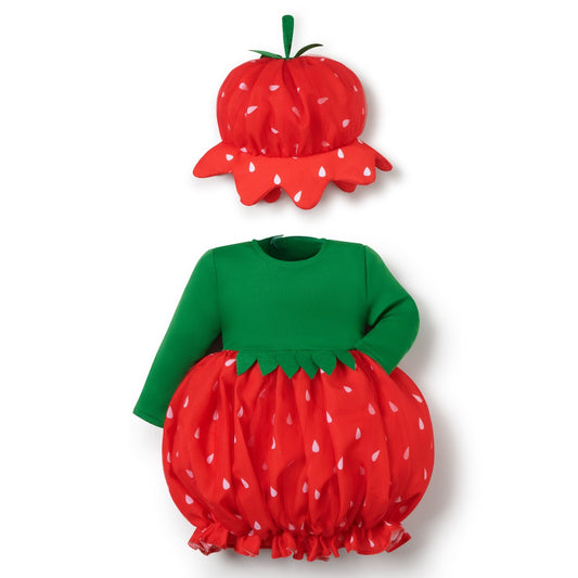 Disfraz de Fresa Vestido para bebé