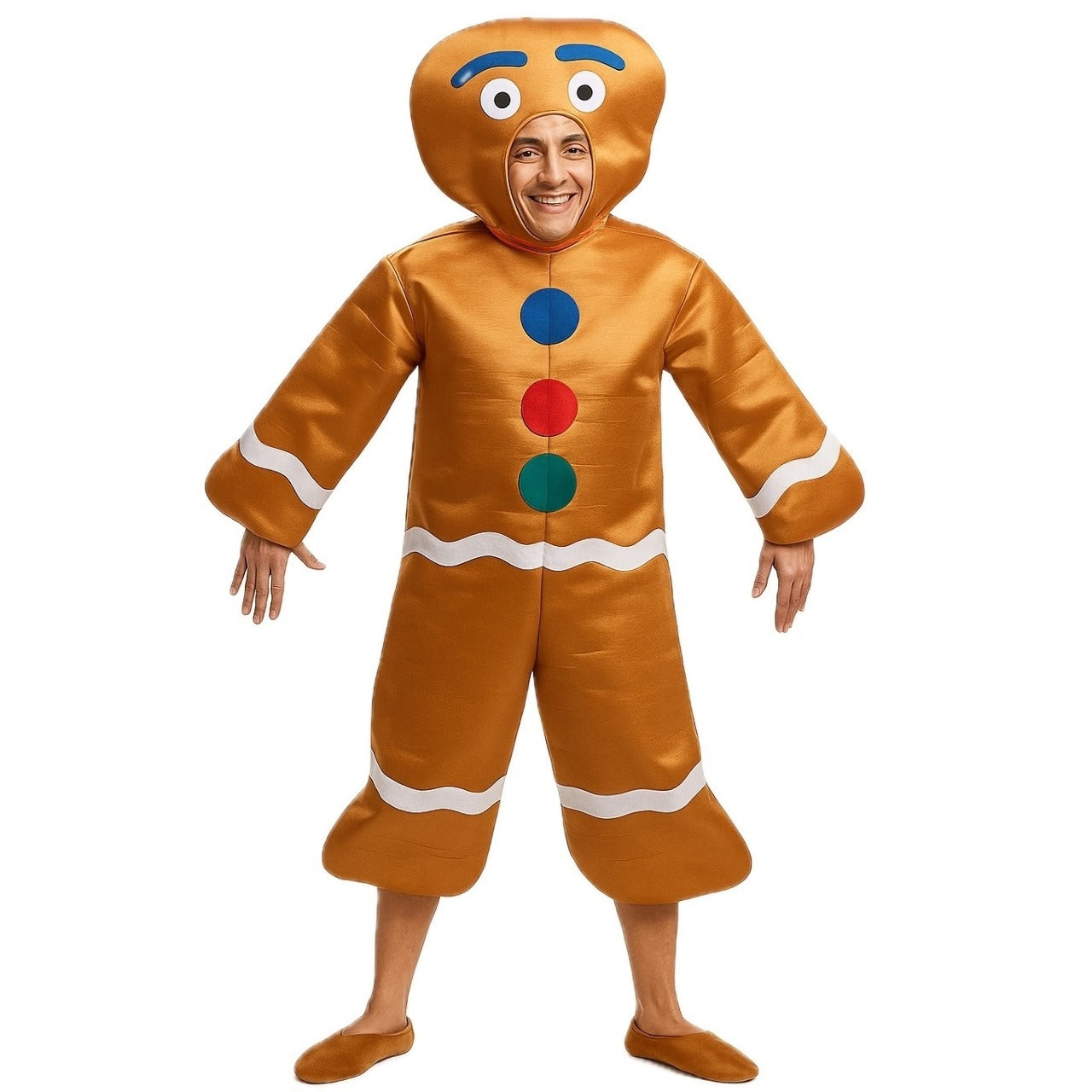 Disfraz de Galleta Jengibre adulto