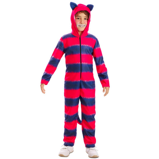 Disfraz de Gato Cheshire Rayas infantil