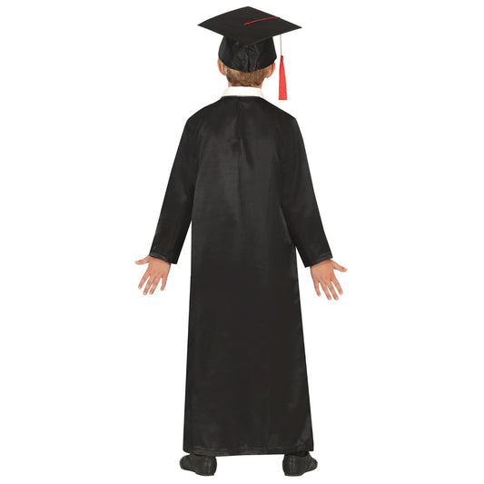 Disfraz de Graduado Clásico Rojo infantil