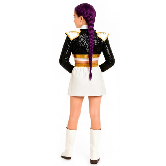 Disfraz de Guerrera K-Pop Golden para niña