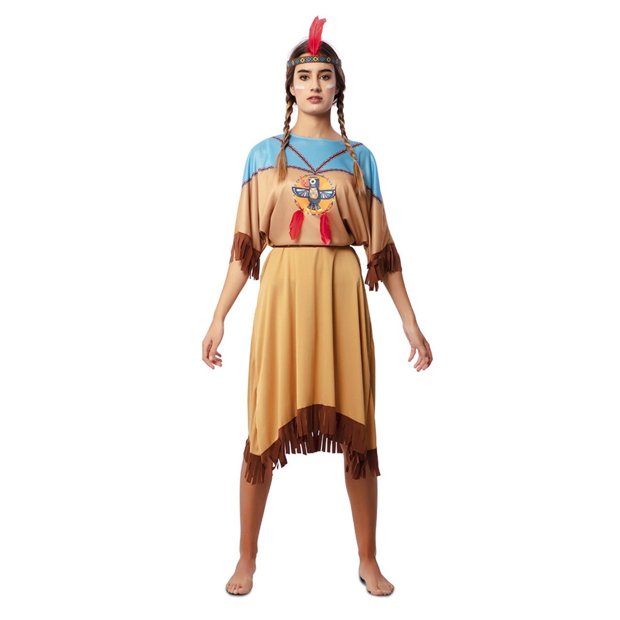 Disfraz de India Makah para mujer