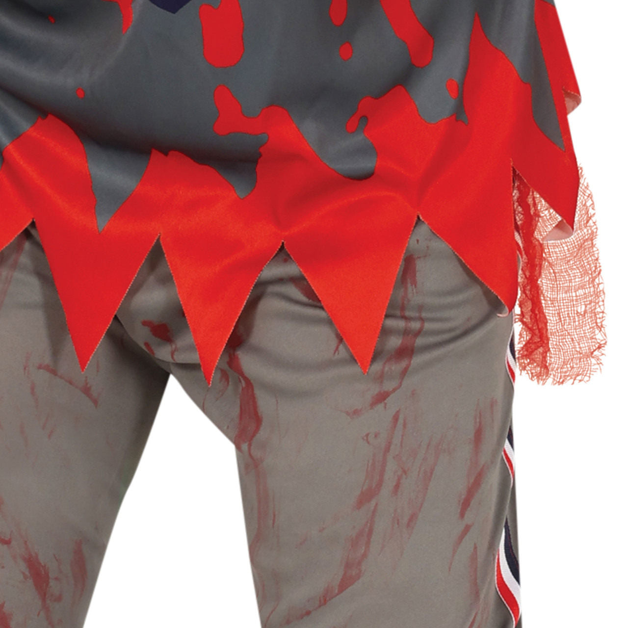 Disfraz de Jugador de Rugby Zombie Brains para hombre