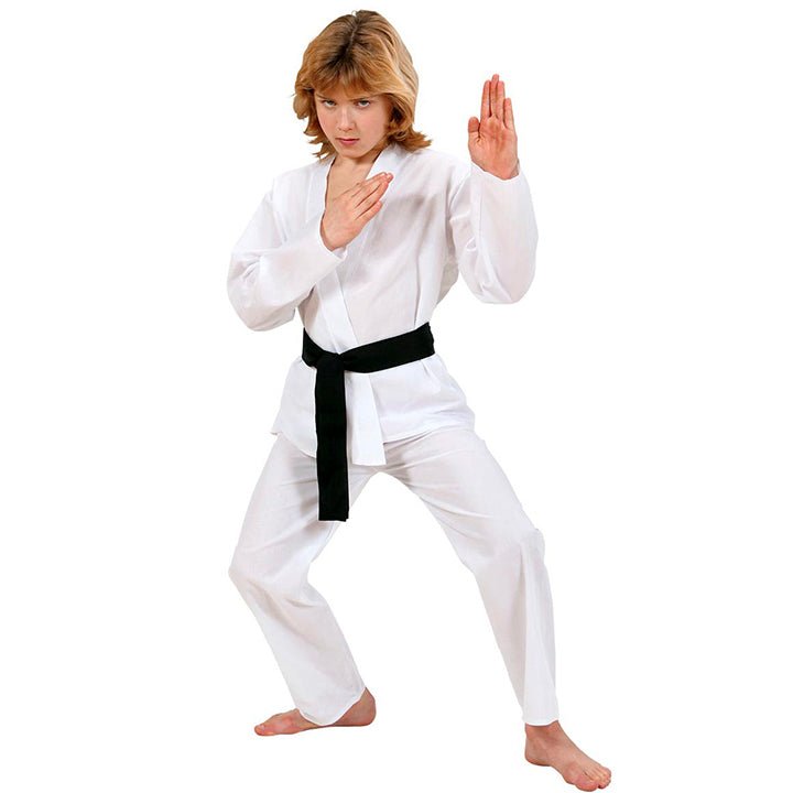 Disfraz de Karate Kid para niño y niña Don Disfraz