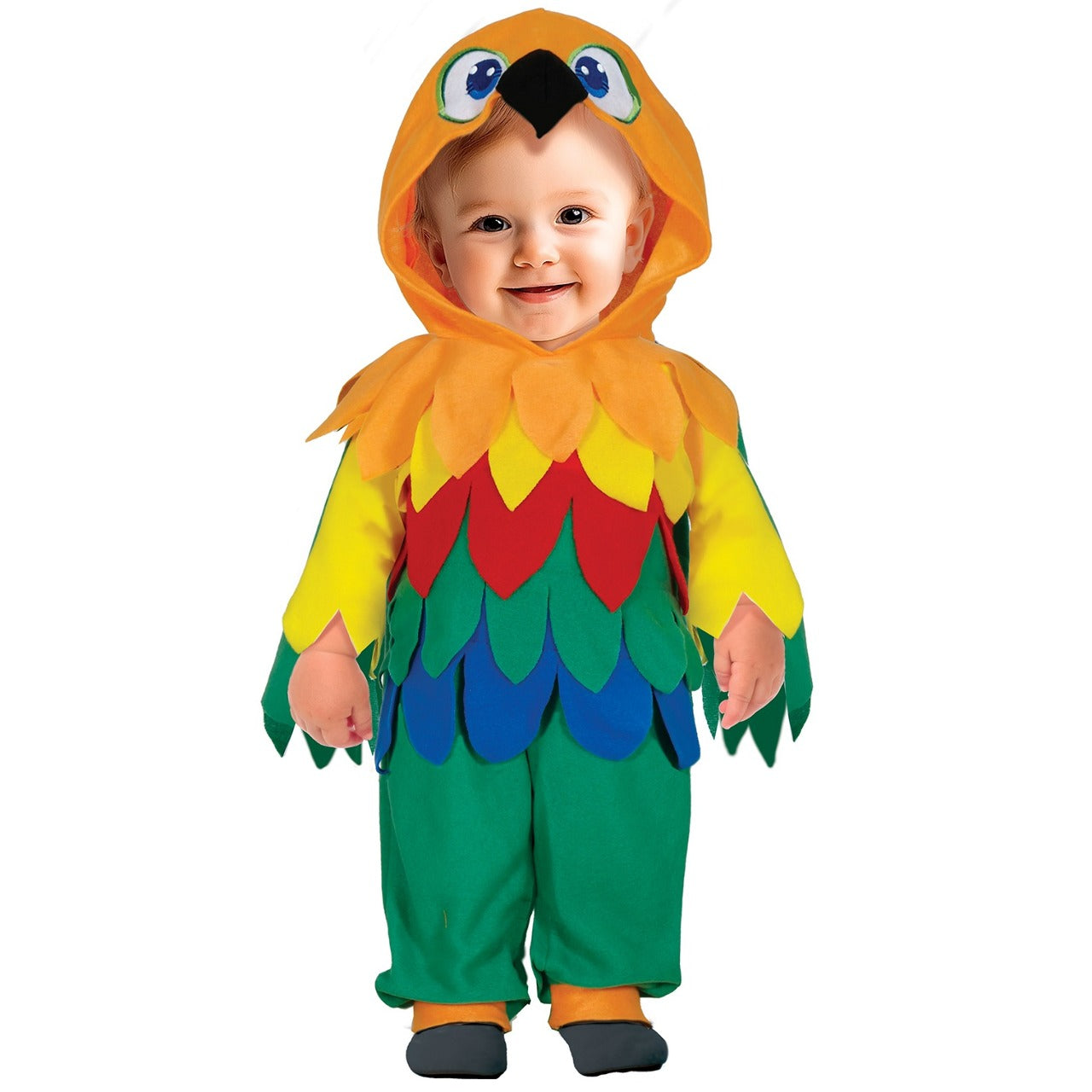 Disfraz de Loro Colores para bebé