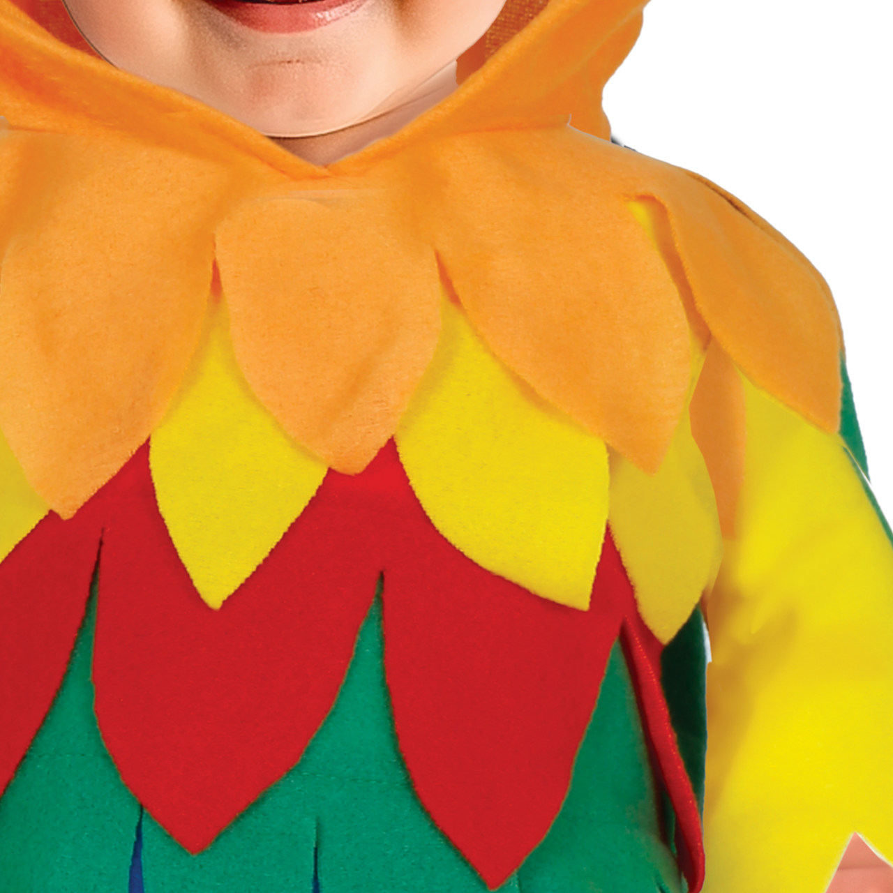 Disfraz de Loro Colores para bebé