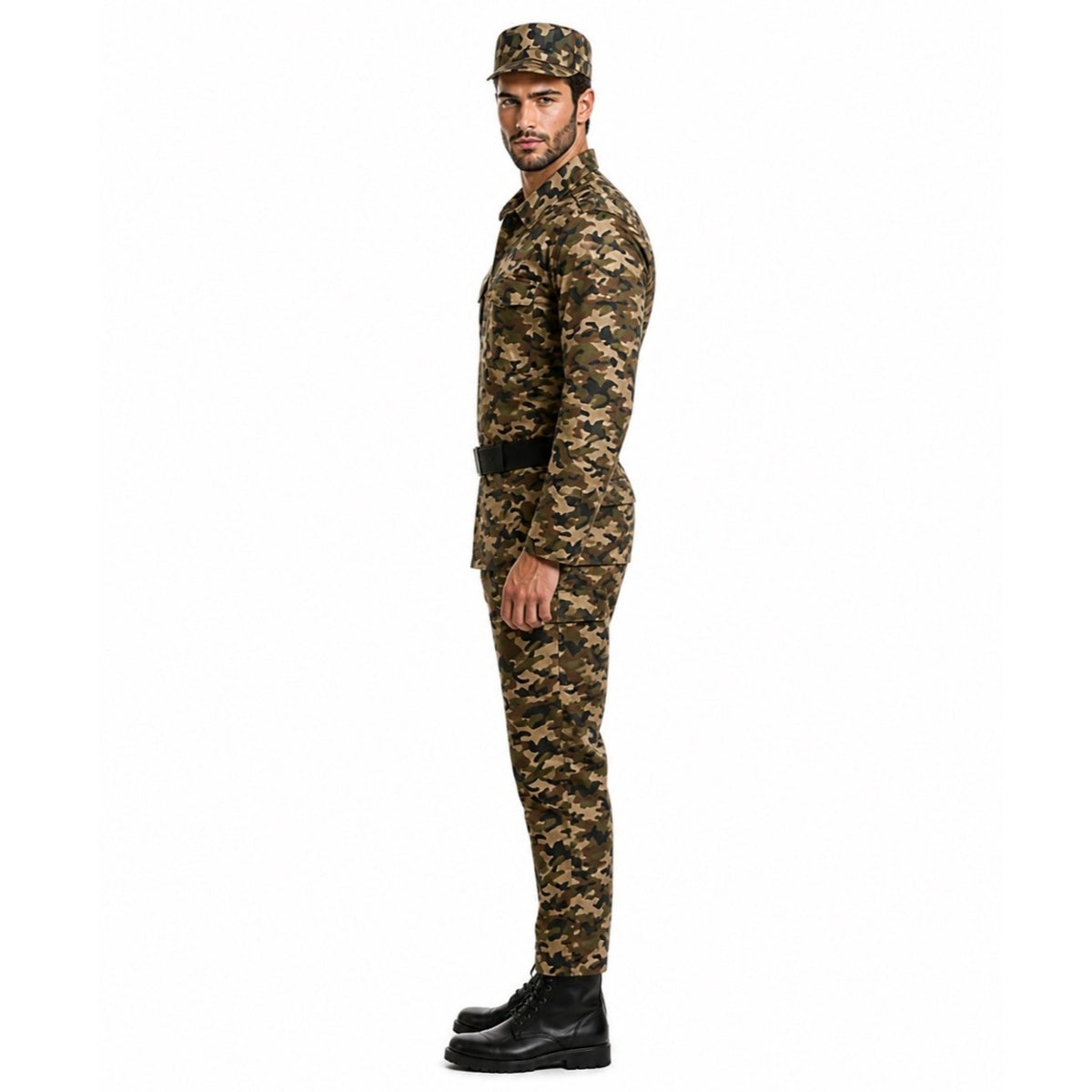 Disfraz de Militar Camuflaje adulto