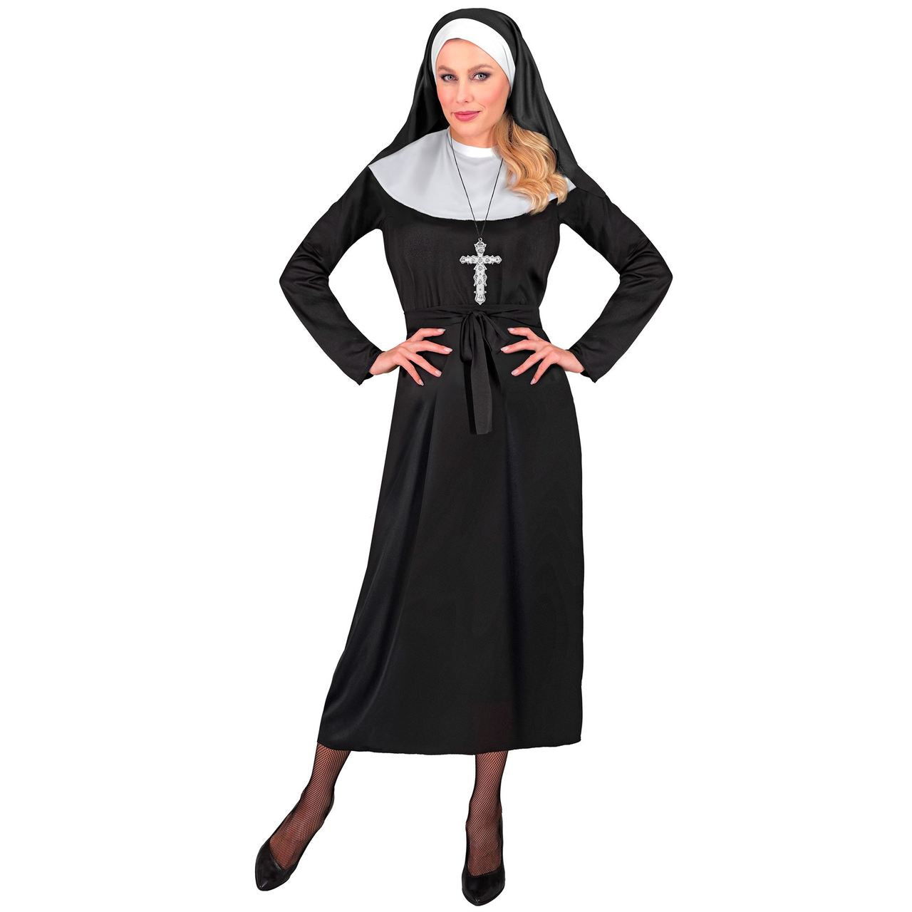 Disfraz de Monja Devota para mujer