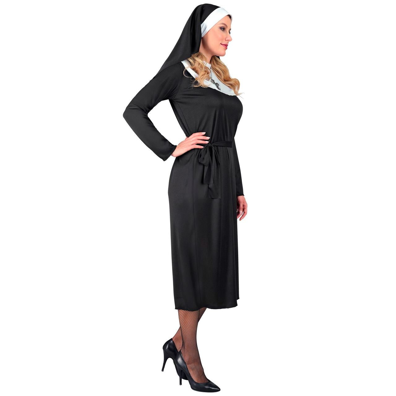 Disfraz de Monja Devota para mujer