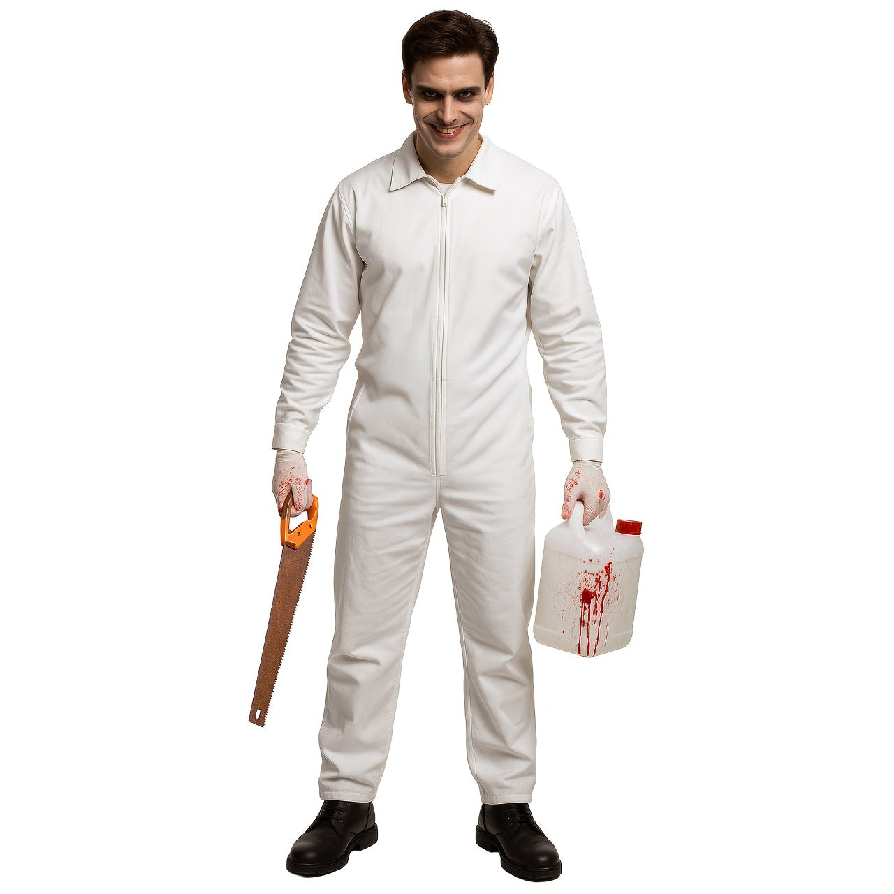 Disfraz de Mono Blanco para adulto