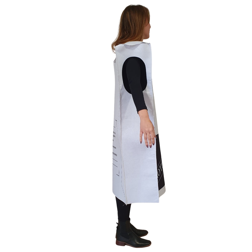 Disfraz de Notificación de Hacienda para adulto