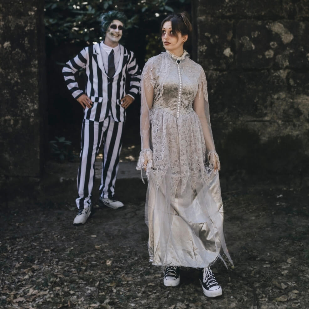 Disfraz de Novia Cadáver Deluxe para mujer