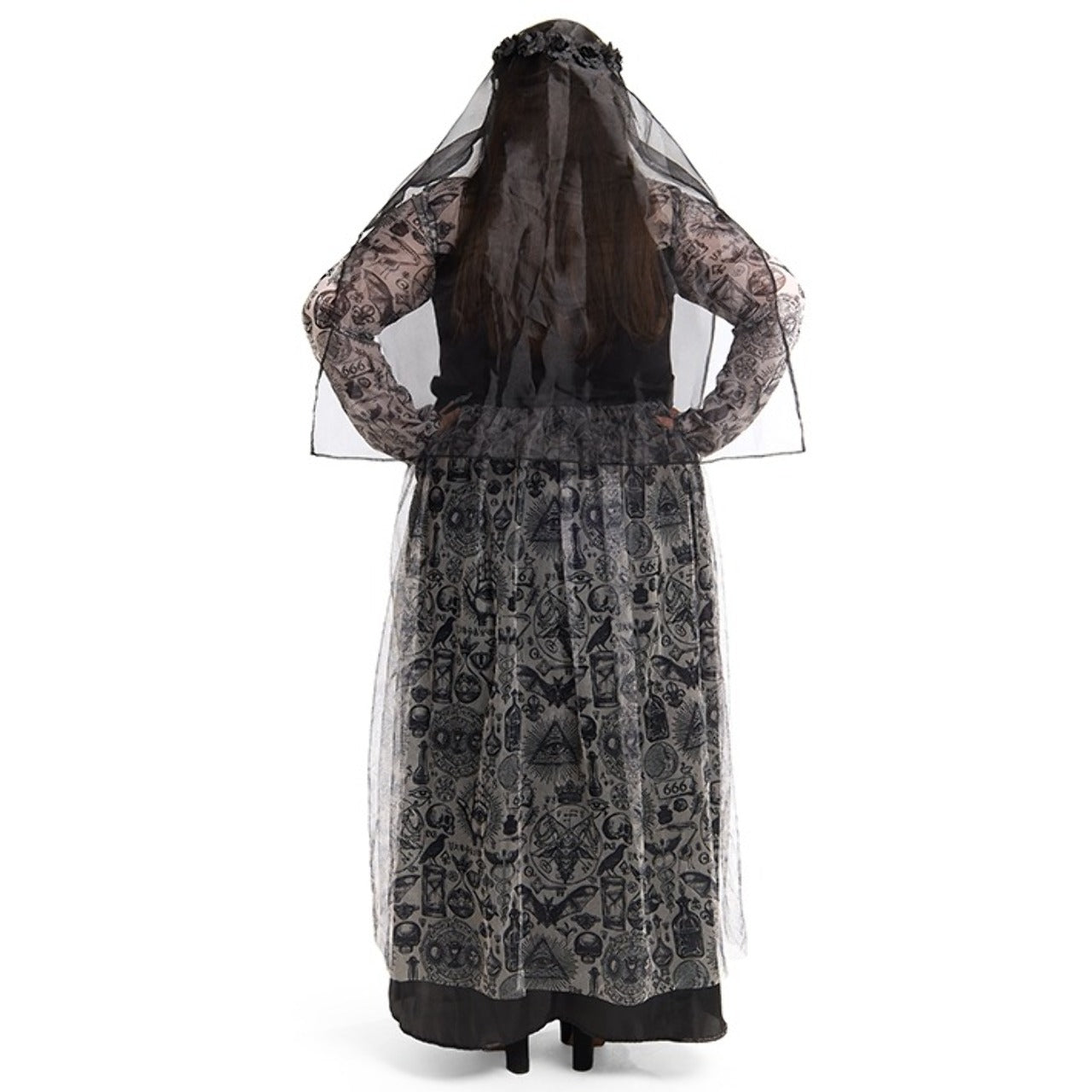 Disfraz de Novia Cadáver Plus para mujer