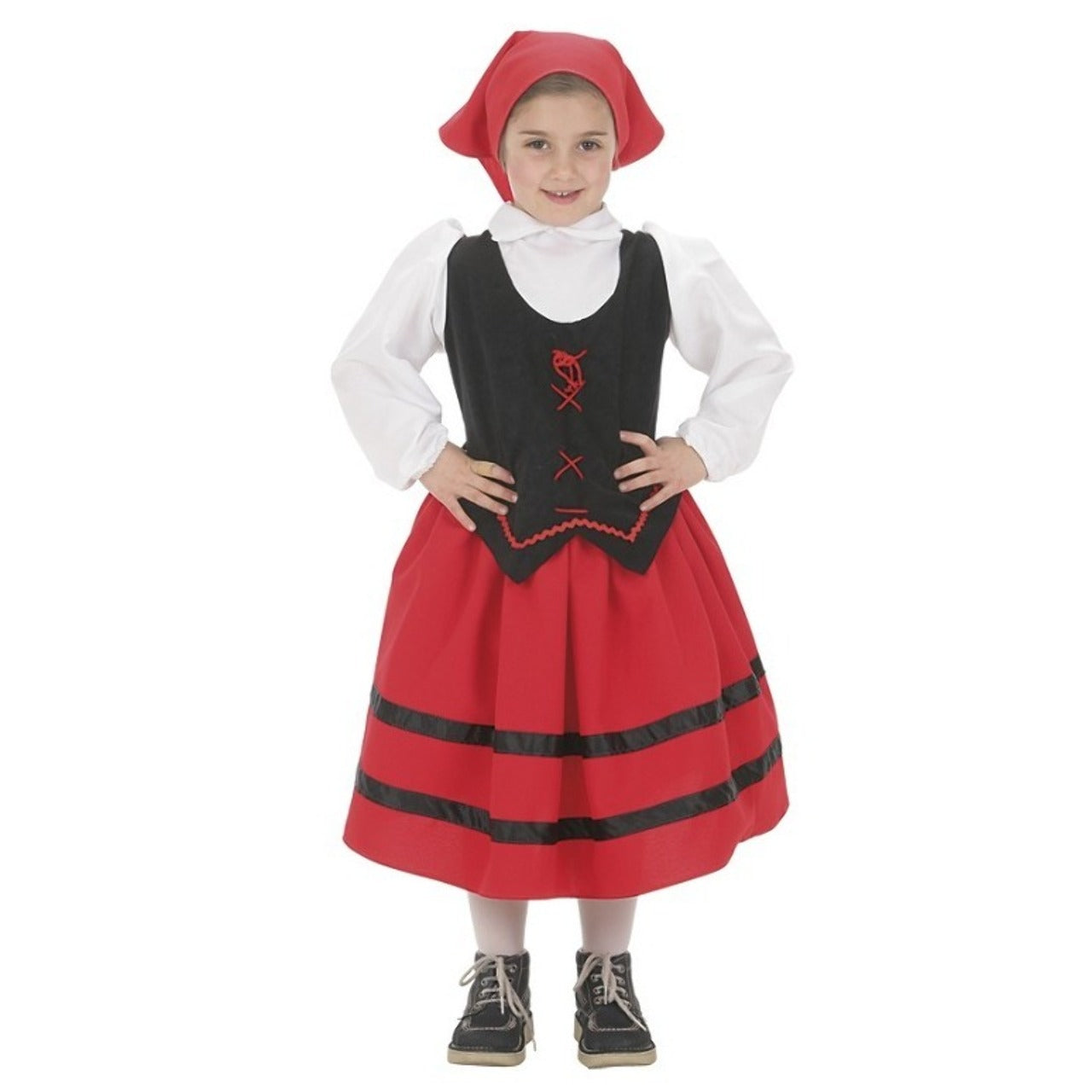 Disfraz de Pastora Regional Gallega para niña