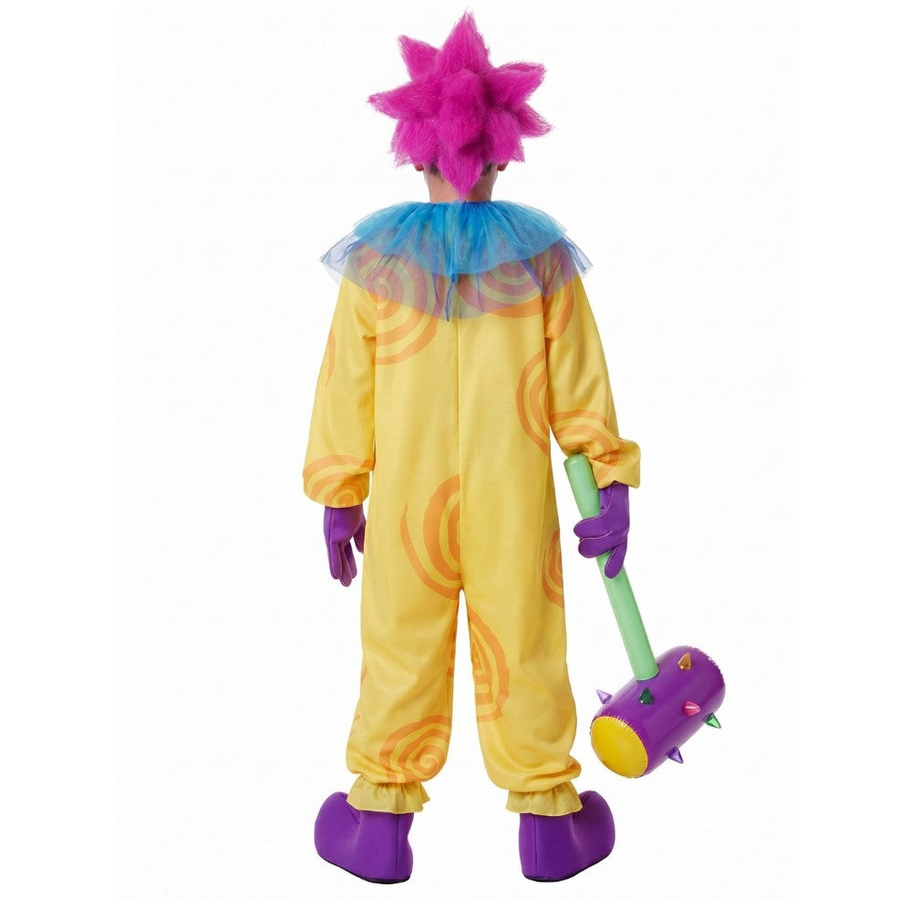 Disfraz de Payaso Asesino Amarillo infantil