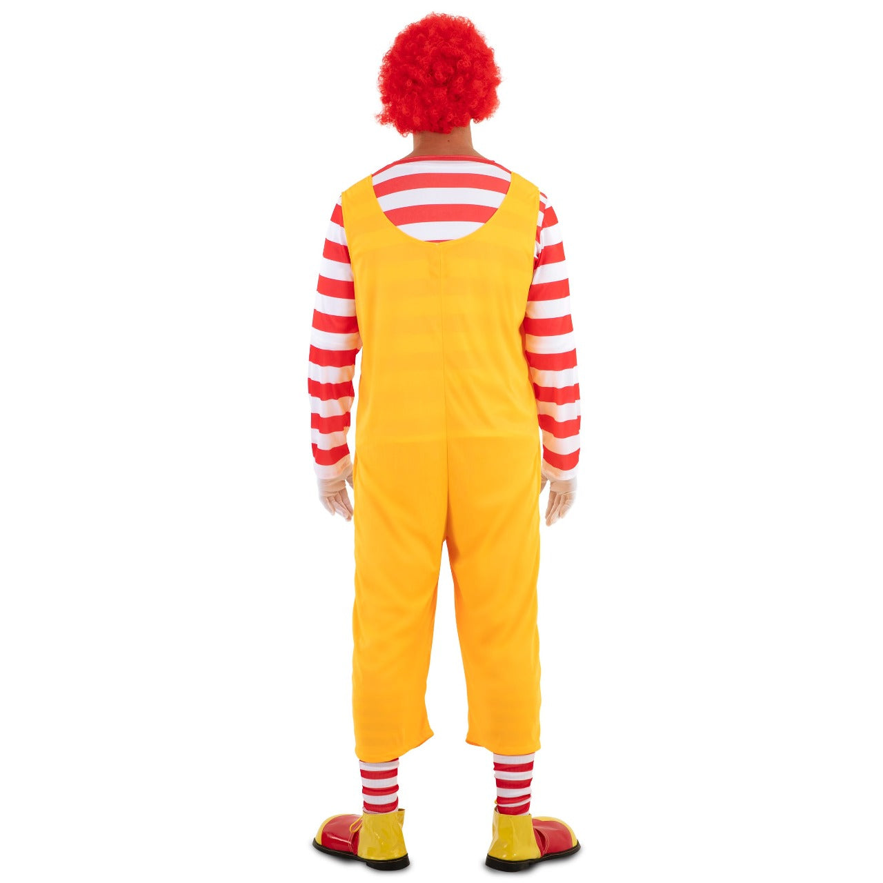 Disfraz de Payaso Burger Amarillo para adulto