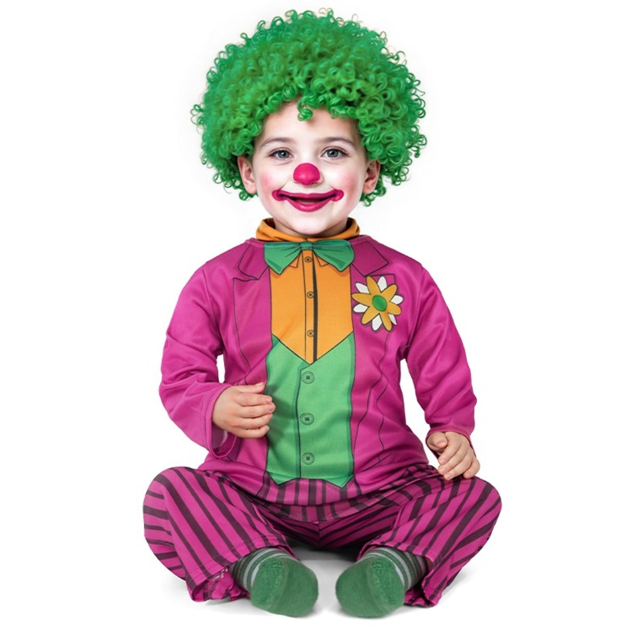Disfraz de Payaso Joker para bebé