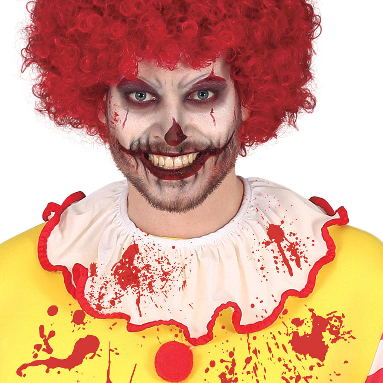 Disfraz de Payaso McDonald Sangriento para adulto